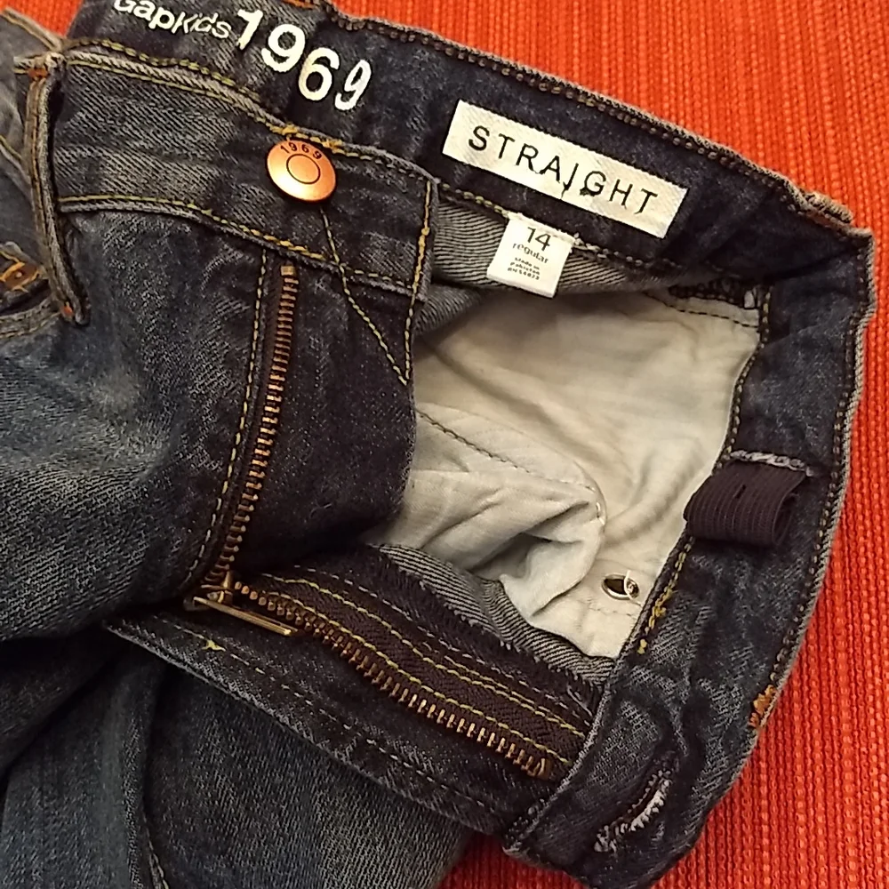 Gap boys jeans sz 14 regular straight fit